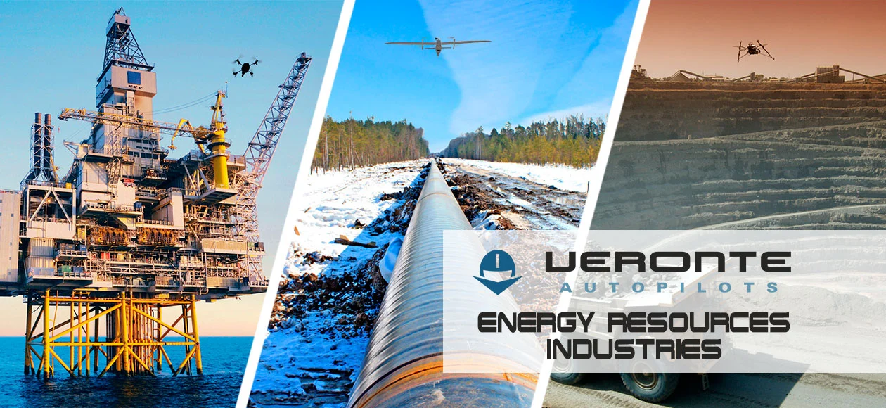 Collage showcasing various energy resources, including oil rigs and pipelines.