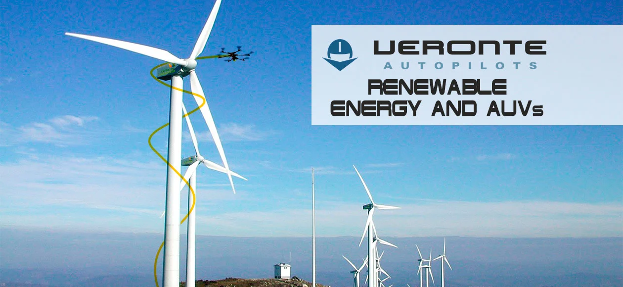 Veronte Autopilots enhance AUVs for efficient monitoring and maintenance of renewable energy sites.