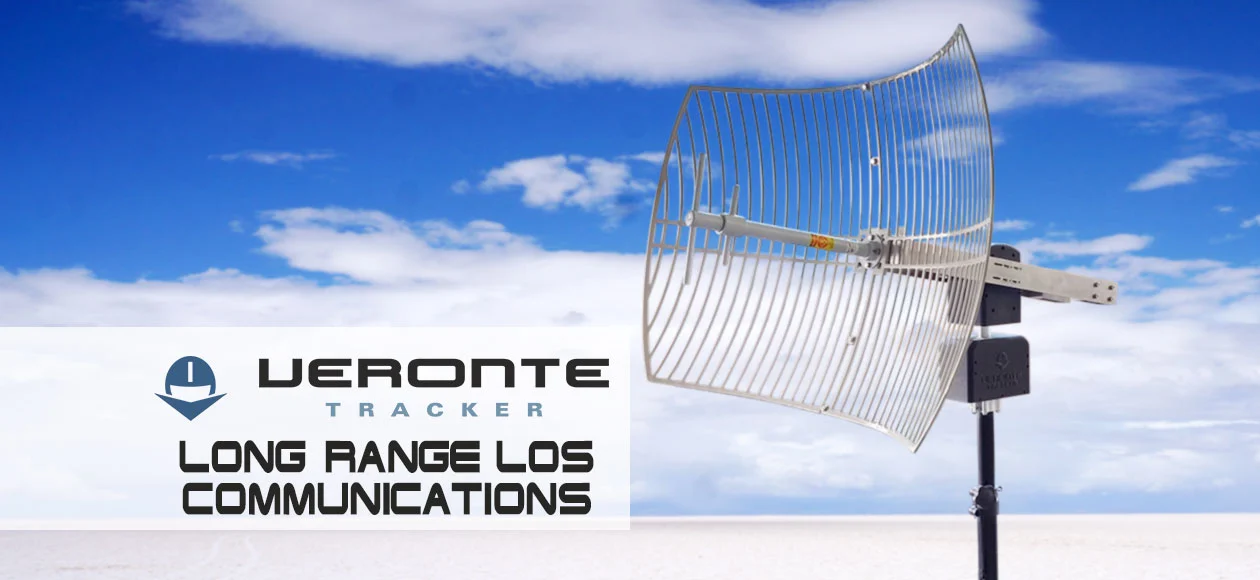 Veronte Tracker enables long-range line-of-sight communication for seamless UAV operations.