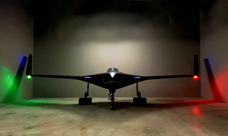 Advanced UAV from the LOTUS program with stealth capabilities.