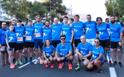 Embention promotes team building by participating in the Alicante company Race
