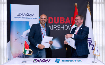 Embention and Eanan Forge a Strategic Alliance for UAE’s Unmanned Aircraft Growth under a Joint Venture with an initial investment of USD 5 million.