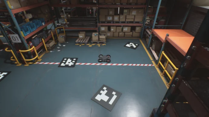 Drones for <strong>logistics & warehouse control</strong>