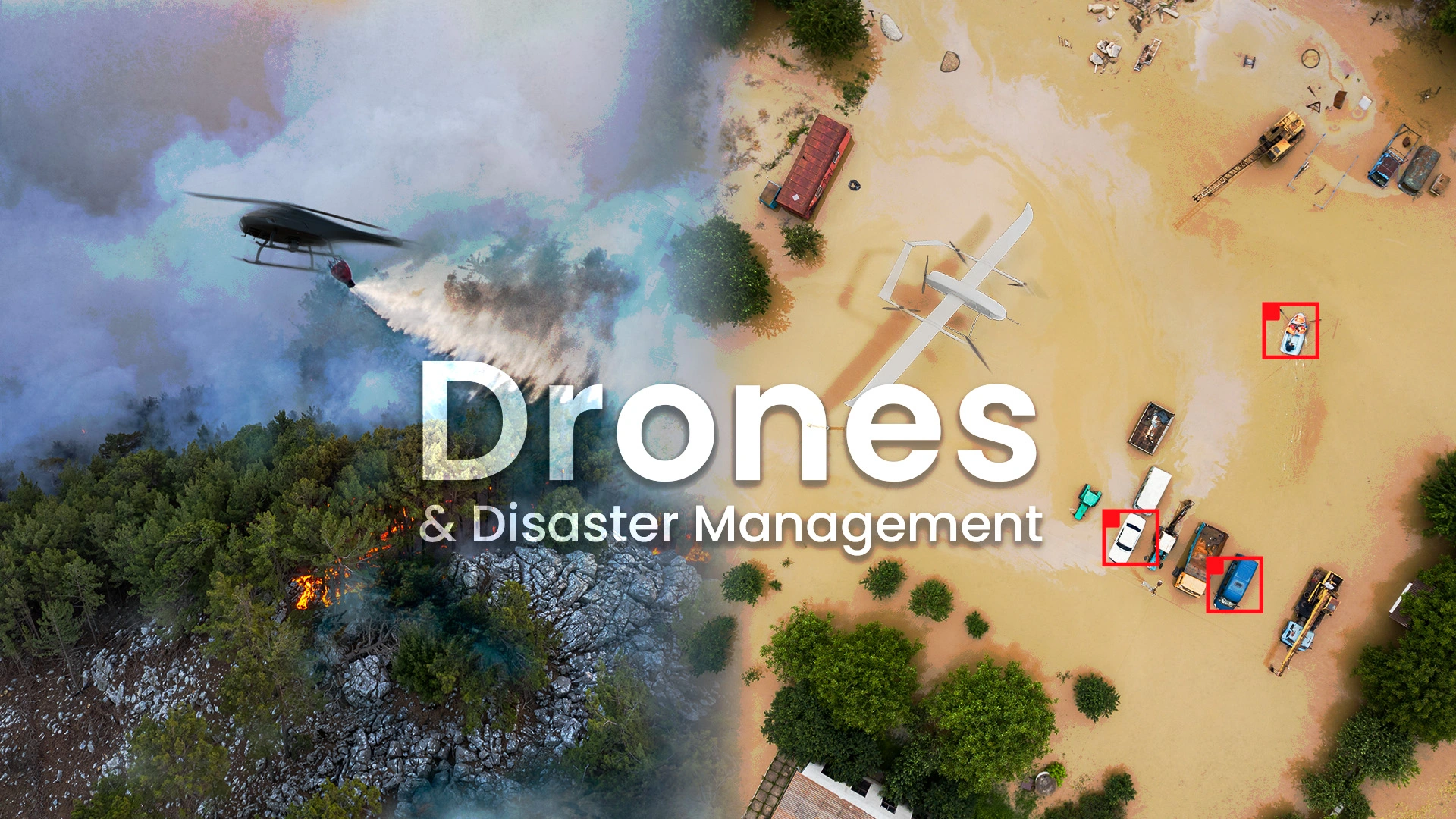 UAS y la gestión de desastres: monitoreo y respuesta ante catástrofes naturales