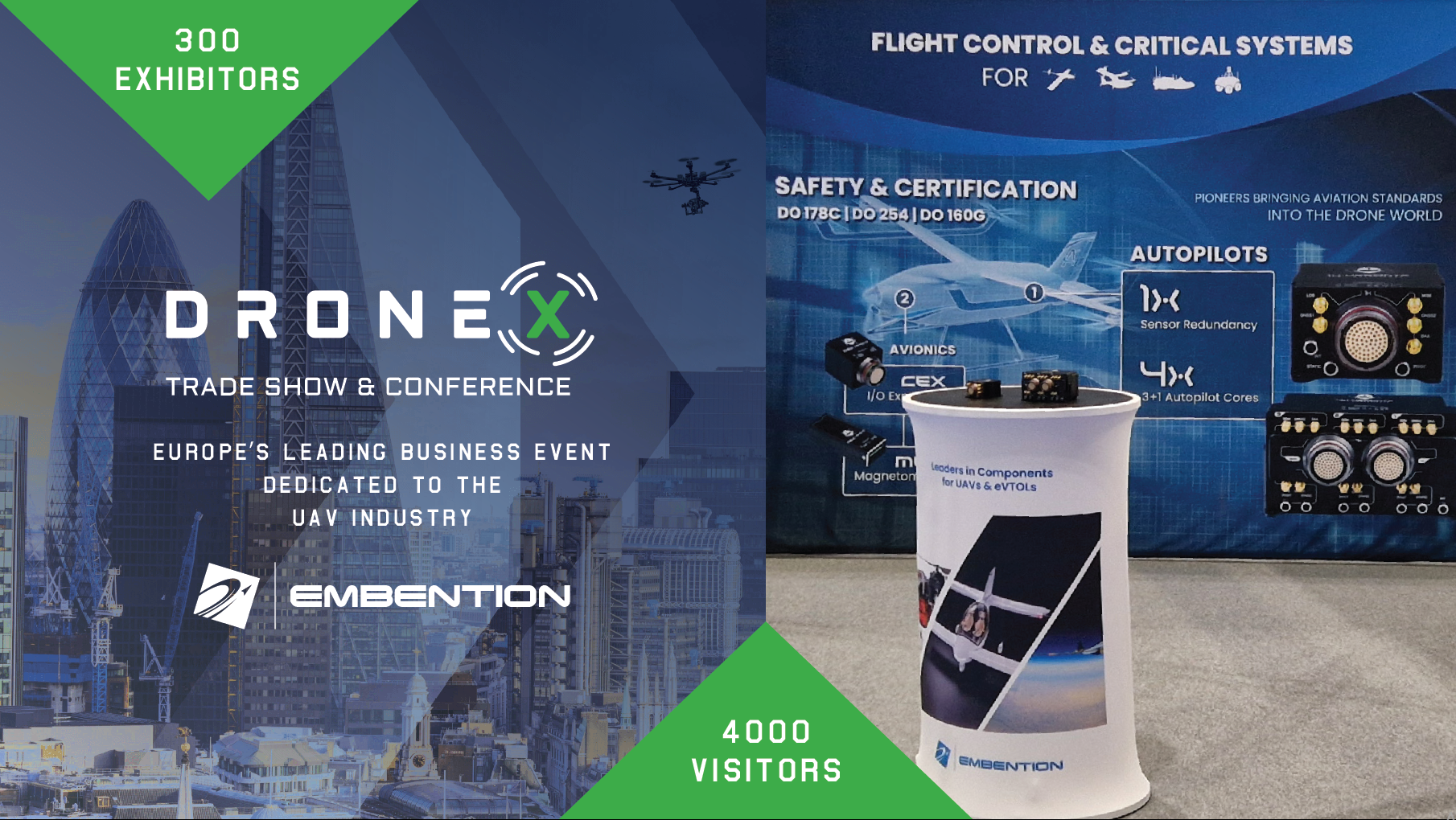 Embention en DroneX 2024