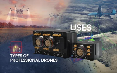 Types of professional drones and their main uses