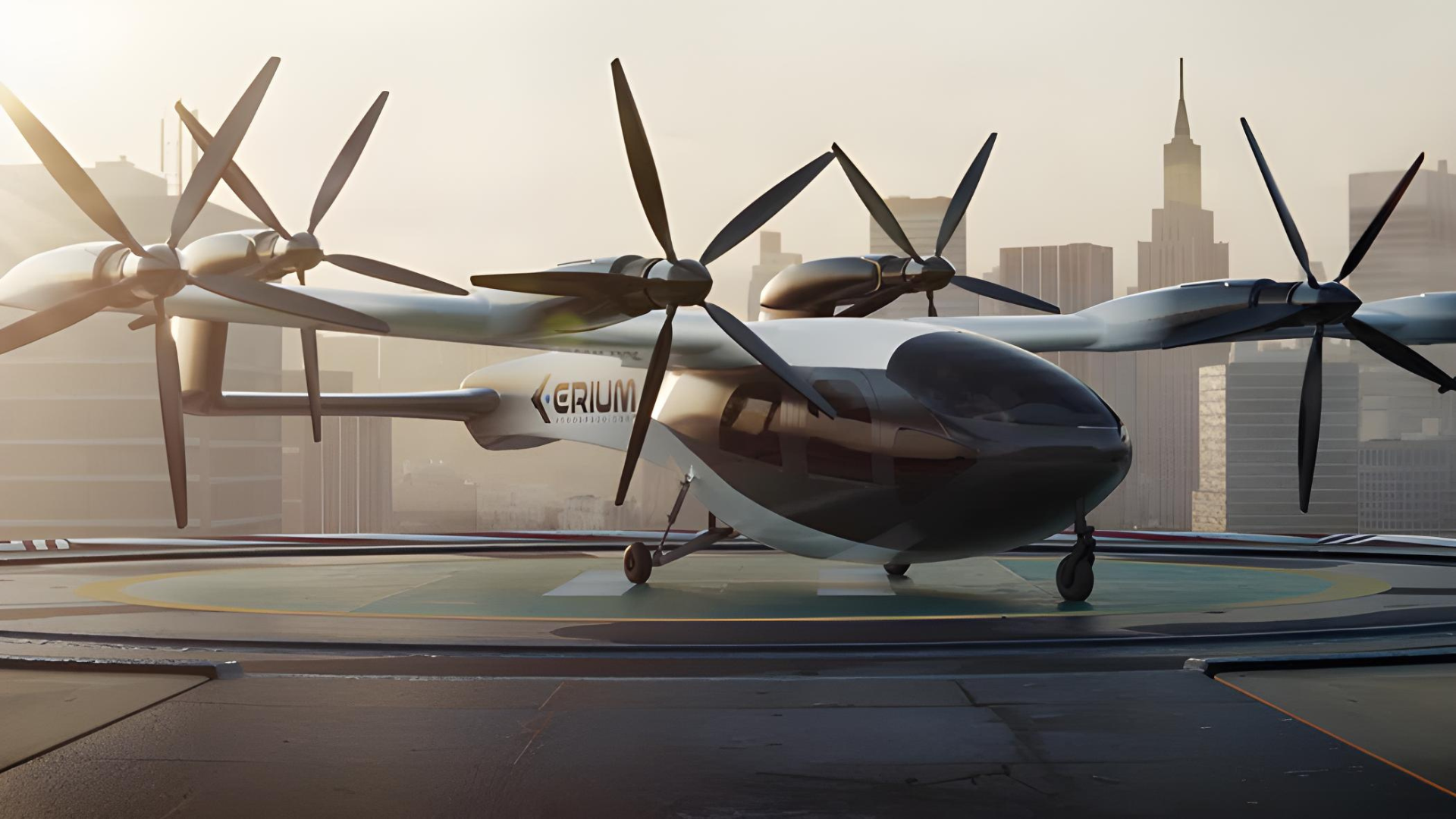 eVTOL sostenible para transporte urbano