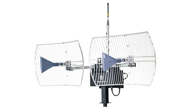 Enlace de datos con una o dos antenas