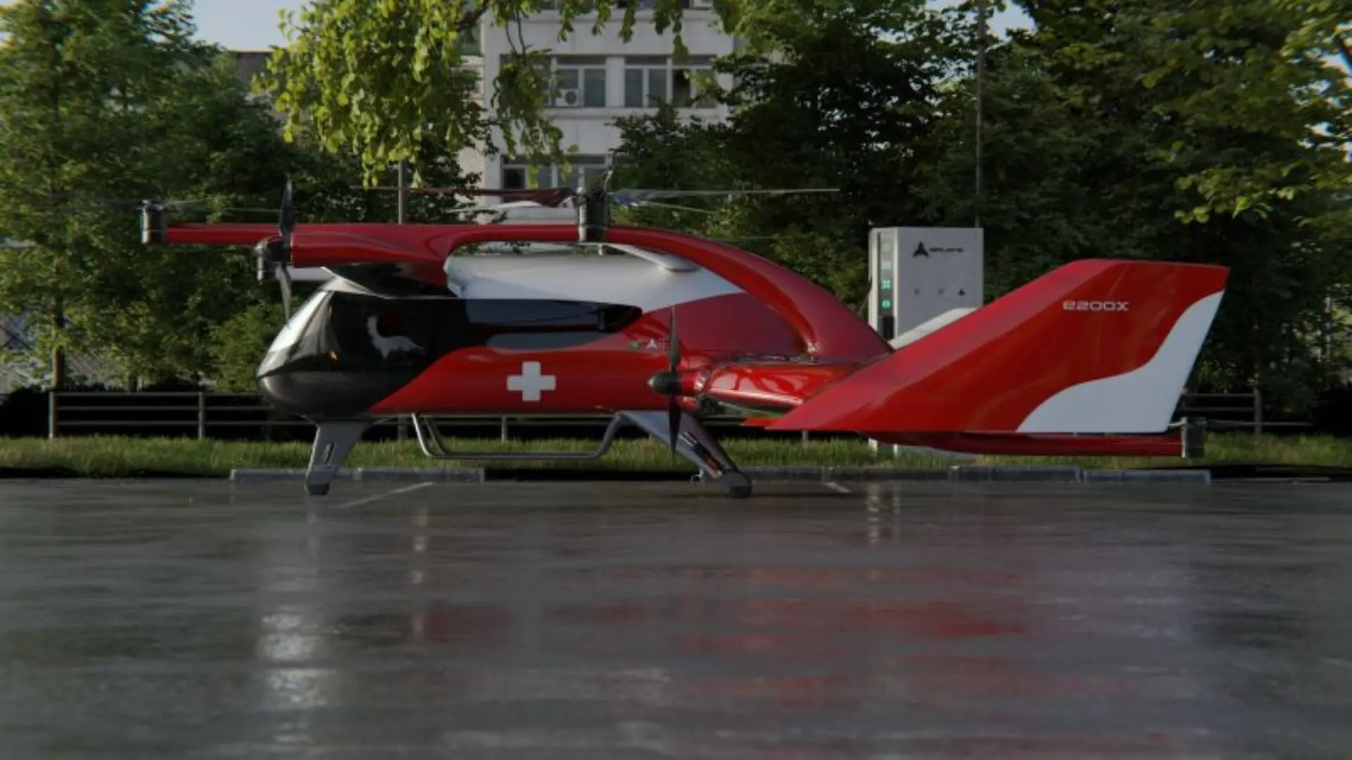 Multi-functional eVTOL