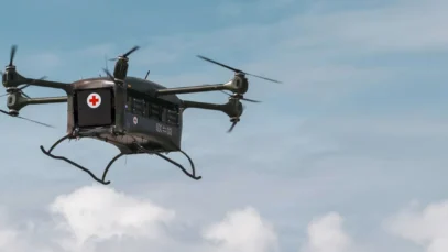 Uncrewed medical evacuation drone