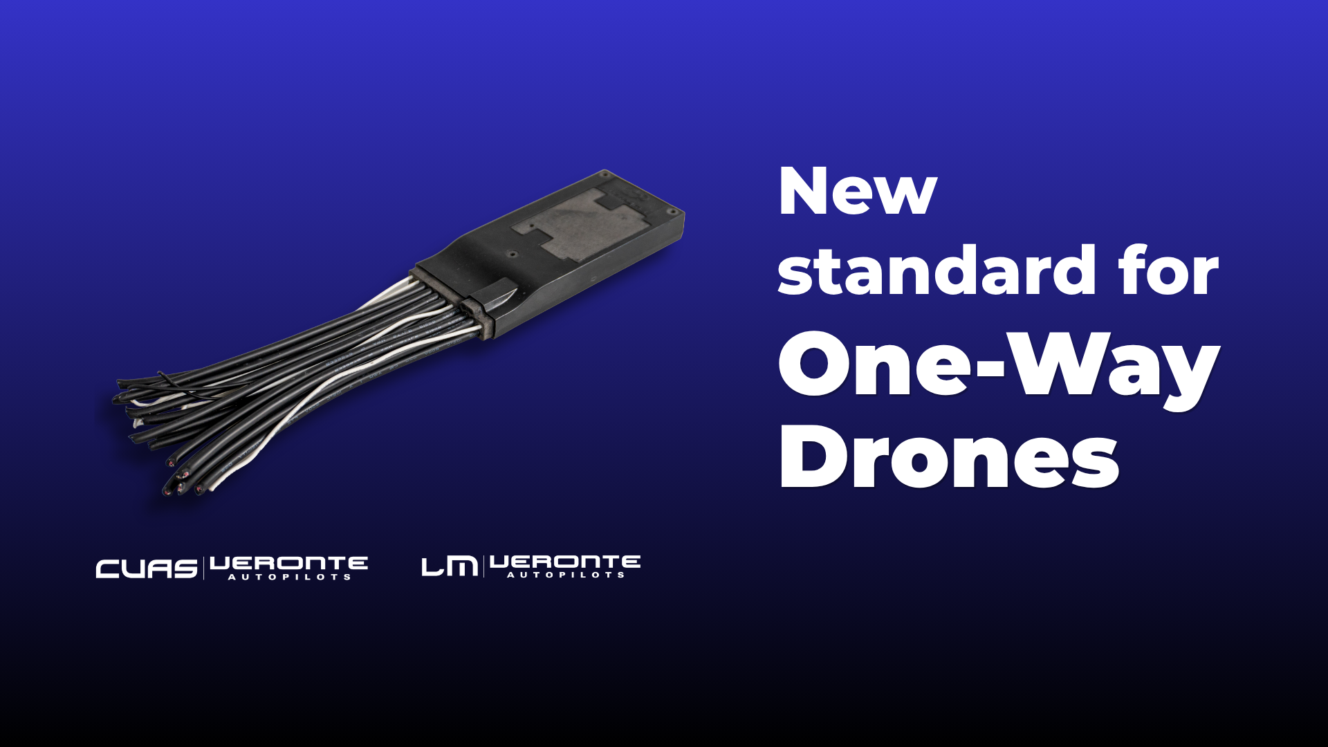 Autopilots LM / CUAS: the new standard for one-way Drones