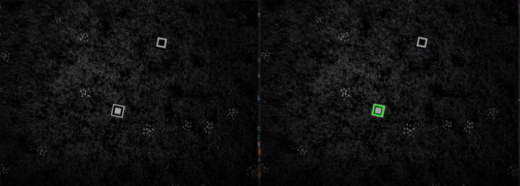Optical Landing Spot Detection